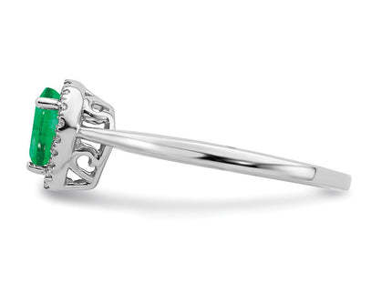 14k White Gold Rings Style RM7237 - Classique Jewelry Inc.