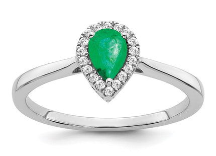 14k White Gold Rings Style RM7237 - Classique Jewelry Inc.