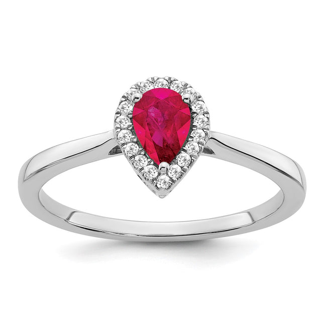 14k White Gold Rings Style RM7237 - Classique Jewelry Inc.