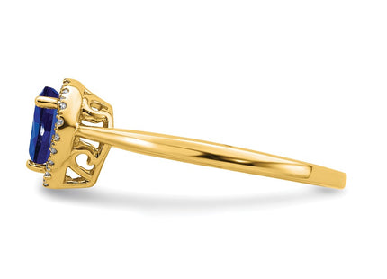 14k Yellow Gold Rings Style RM7237 - Classique Jewelry Inc.