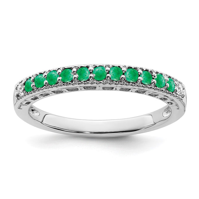 14k White Gold Jewelry Style RM7244 - Classique Jewelry Inc.