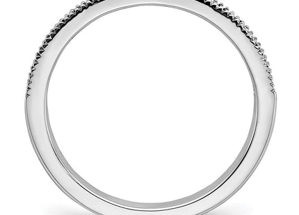 14k White Gold Sapphire and Diamond Band (Style RM7245-SA-011-WA)