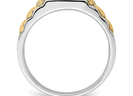 14k Two-tone Rings Style RM7307 - Classique Jewelry Inc.