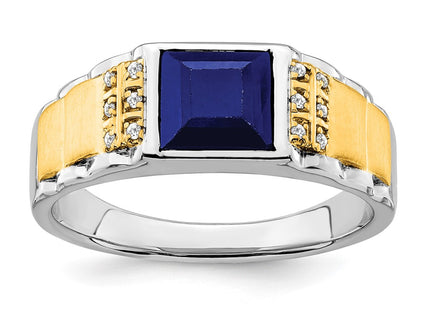 14K gold diamond ring