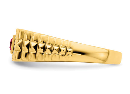 14k Yellow Gold Rings Style RM7309 - Classique Jewelry Inc.