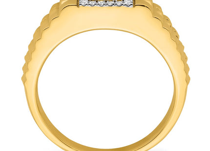 14k Yellow Gold Rings Style RM7309 - Classique Jewelry Inc.