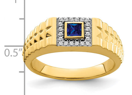 14k Yellow Gold Rings Style RM7309 - Classique Jewelry Inc.