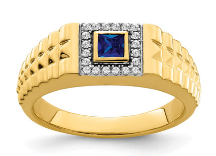 14k Yellow Gold Rings Style RM7309 - Classique Jewelry Inc.