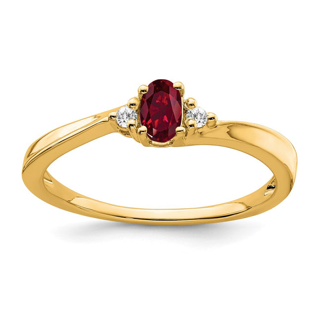 14k Yellow Gold Rings Style RM7405 - Classique Jewelry Inc.