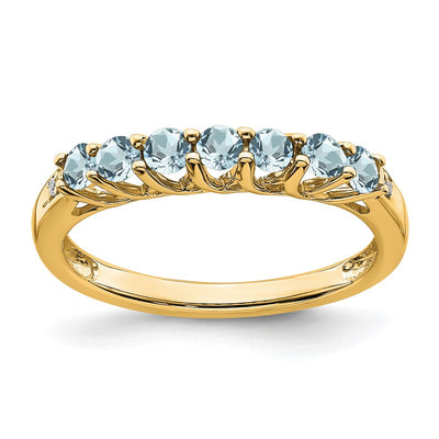 14K gold diamond ring