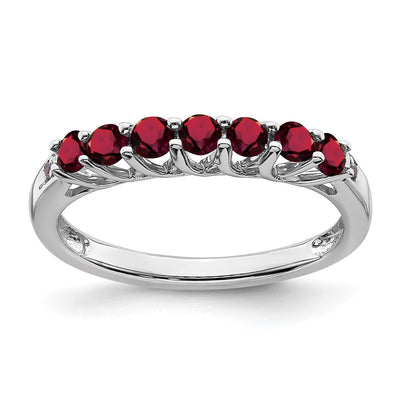 14K white gold diamond ring