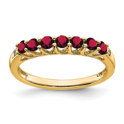 14K gold diamond ring