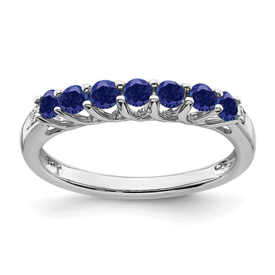 14K white gold diamond ring