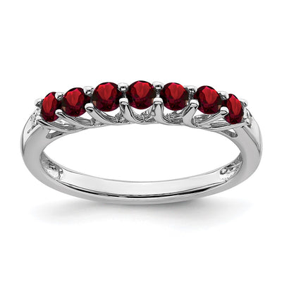 14K white gold diamond ring