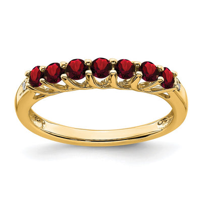 14K gold diamond ring