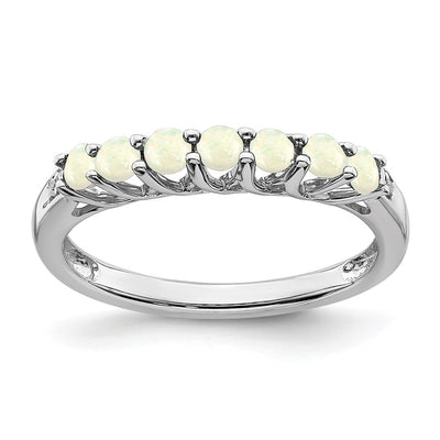 Sterling silver diamond ring