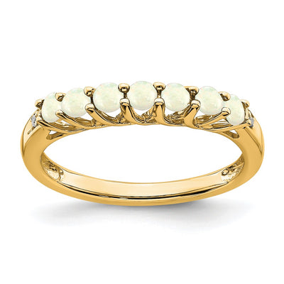 14K gold diamond ring