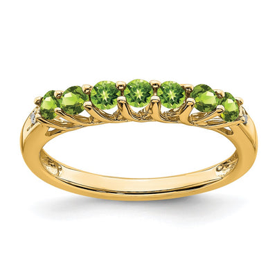 14K gold diamond ring