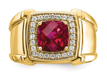 14k Yellow Gold Rings Style RM7461 - Classique Jewelry Inc.