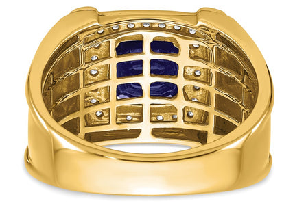14k Yellow Gold Rings Style RM7461 - Classique Jewelry Inc.