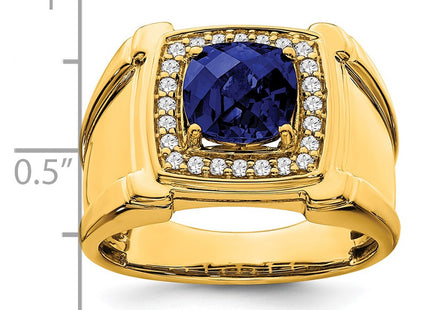 14k Yellow Gold Rings Style RM7461 - Classique Jewelry Inc.