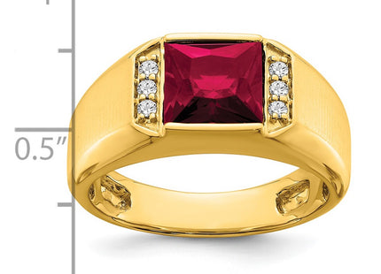 14k Yellow Gold Rings Style RM7462 - Classique Jewelry Inc.