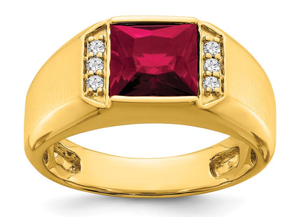 14k Yellow Gold Rings Style RM7462 - Classique Jewelry Inc.