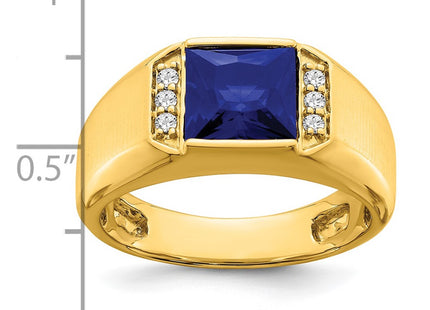 14k Yellow Gold Rings Style RM7462 - Classique Jewelry Inc.
