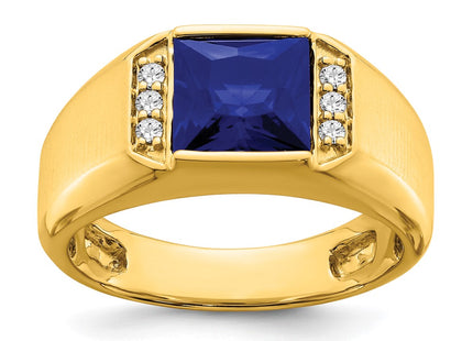 14k Yellow Gold Rings Style RM7462 - Classique Jewelry Inc.