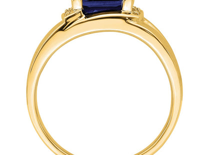 14K gold diamond ring, alternate view
