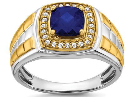 14k Two-tone Rings Style RM7469 - Classique Jewelry Inc.