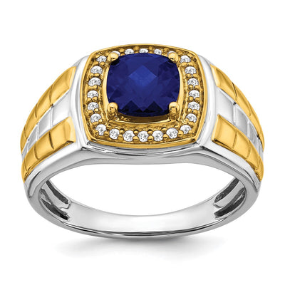 14K gold diamond ring