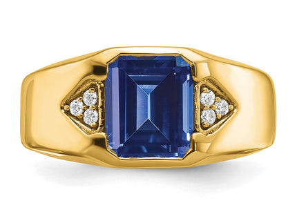 14k Yellow Gold Rings Style RM7470 - Classique Jewelry Inc.