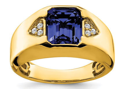 14k Yellow Gold Rings Style RM7470 - Classique Jewelry Inc.