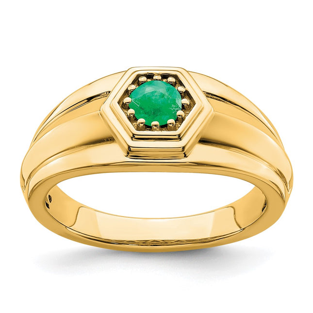 14k Yellow Gold Rings Style RM7472 - Classique Jewelry Inc.