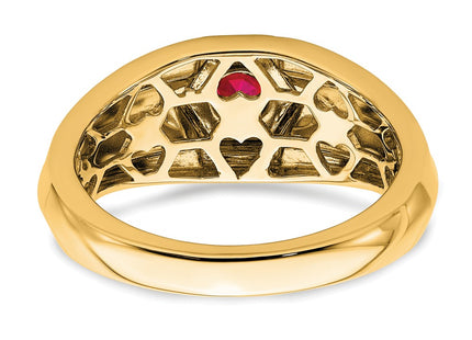 14k Yellow Gold Rings Style RM7472 - Classique Jewelry Inc.