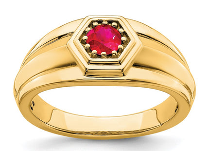 14k Yellow Gold Rings Style RM7472 - Classique Jewelry Inc.