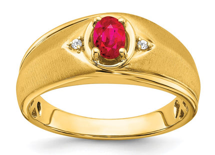 14k Yellow Gold Rings Style RM7475 - Classique Jewelry Inc.