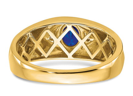 14k Yellow Gold Rings Style RM7475 - Classique Jewelry Inc.