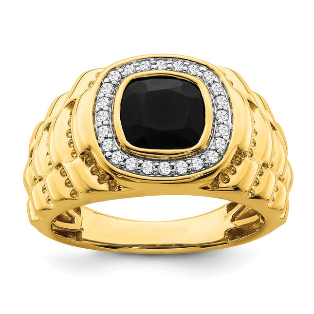 14k Yellow Gold Rings Style RM7479 - Classique Jewelry Inc.