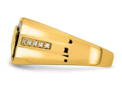 14k Yellow Gold Rings Style RM7484 - Classique Jewelry Inc.