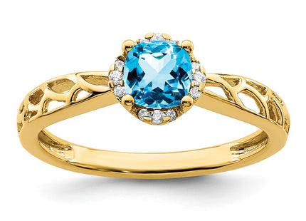 14k Yellow Gold Rings Style RM8151 - Classique Jewelry Inc.