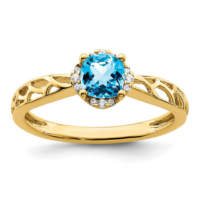 14k Yellow Gold Rings Style RM8151 - Classique Jewelry Inc.