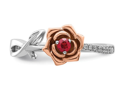 14k Two-tone Rings Style RM8274 - Classique Jewelry Inc.
