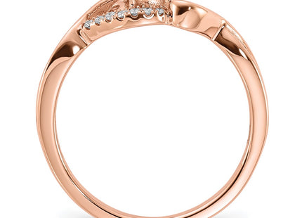 14k Rose Gold Rings Style RM8406 - Classique Jewelry Inc.