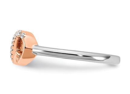 14k Two-tone Rings Style RM8407 - Classique Jewelry Inc.