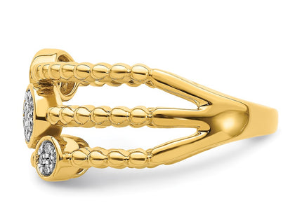 14k Yellow Gold Rings Style RM8410 - Classique Jewelry Inc.