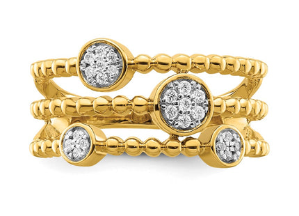 14k Yellow Gold Rings Style RM8410 - Classique Jewelry Inc.