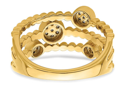 14k Yellow Gold Rings Style RM8410 - Classique Jewelry Inc.