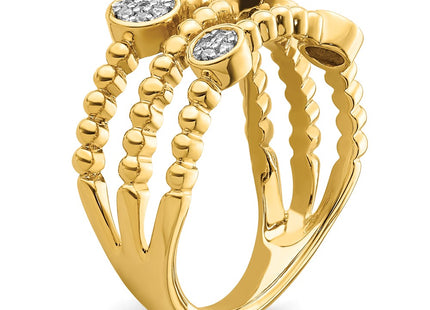 14k Yellow Gold Rings Style RM8410 - Classique Jewelry Inc.